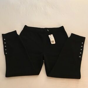 AKRIS KNIT LEGGINGS WOOL/SILK NWT